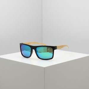 Gafas de Sol Deportivas Unisex con Logotipo Personalizado 2026, Lentes Polarizadas de Cristal, Montura Rectangular Azul Completa, TR90, Protección UV400 para Playa y Exteriores - Product Image 2