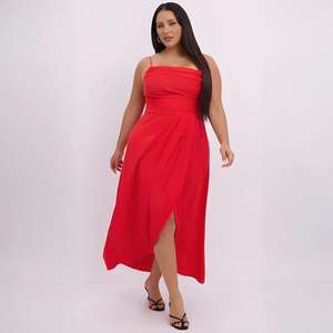 Vêtements personnalisés <span class=keywords><strong>pour</strong></span> femmes vente en gros de <span class=keywords><strong>robe</strong></span> à bretelles de couleur unie <span class=keywords><strong>robe</strong></span> ample longue avec <span class=keywords><strong>ceinture</strong></span> décontractée de grande taille <span class=keywords><strong>pour</strong></span> femmes - Product Image 4