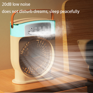 Ventilateur humidificateur d'<span class=keywords><strong>air</strong></span> portable rechargeable de type C, refroidisseur d'eau, ventilateur à brume - Product Image 4