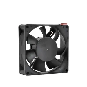 WellSunFan OEM ODM High Quality dc fan 80x80x25mm nzxt 12V 3inch cooling fans pc case fan
