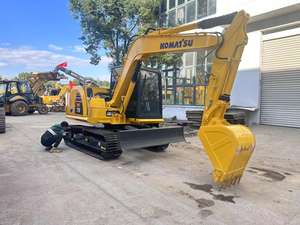 Certifié CE Durable utilisé-comme neuf pour les applications d'excavation agricole et domestique Pelle sur chenilles Komatsu PC70 d'occasion - Product Image 2