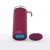 Altavoz Portátil con Batería Extraíble, Altavoz Profesional para Fiestas, Karaoke, Boombox Bluetooth Profesional para Restaurantes al Aire Libre