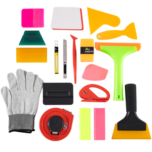 7mo artisanat vinyle désherbage outils véhicule vinyle installer <span class=keywords><strong>grattoir</strong></span> raclette ensemble <span class=keywords><strong>Auto</strong></span> fenêtre teinte voiture vinyle Wrap Kit voiture emballage outils PPF outils - Product Image 1