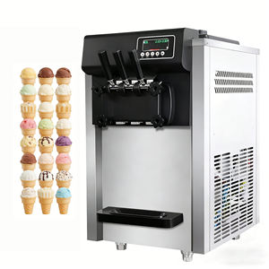 Máquina de helado suave con componentes de larga duración para centros comerciales, aeropuertos, estaciones y áreas comerciales con alto tráfico, fiable. - Product Image 3