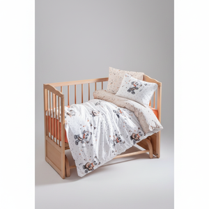Musico Orange Classic Style Baby Bedding Set 100% Organic Cotton Woven Technics Character for Nursing <b>Pillow</b> Sleeping <b>Pillow</b> - Product Image 2