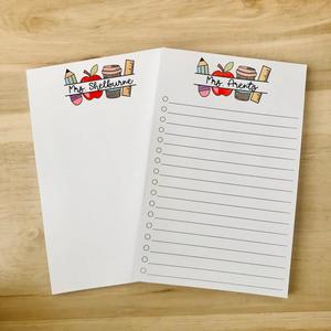 Bloc-notes personnalisés pour agents immobiliers, papeterie personnalisée, blocs-notes professionnels, papier à lettres pour l'immobilier - Product Image 1