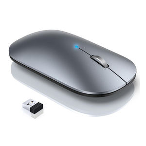 <b>Wireless</b> <b>Mouse</b> BT5.0/3.0 2.4GHz USB Receiver Silent <b>Computer</b> <b>Mouse</b> Rechargeable Portable Bluetooth <b>Mouse</b> for Laptop - Product Image 1