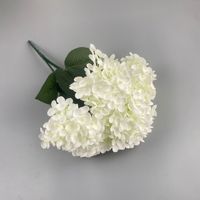 Multi Color Vijf Hoofden Zijden Bloemen Bruiloft Boeket Hortensia Kunstbloemen Bulk