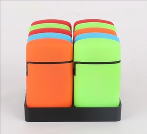 Biểu Tượng Tùy Chỉnh Cao Su Ưa Thích Thuốc Lá Khí Nhẹ Hơn Refillable Windproof Máy Bay Phản Lực Ngọn Lửa Cao Su Sơn Ngọn Đuốc Khí Bật Lửa - Product Image 5