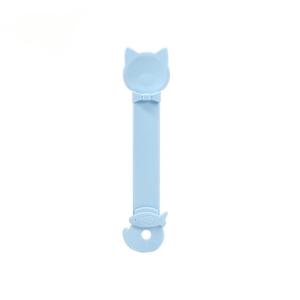 Fabricante al por mayor Portable <span class=keywords><strong>Pet</strong></span> <span class=keywords><strong>Cat</strong></span>-Bar Strip Feeder Snack Feeder Plastic <span class=keywords><strong>Cat</strong></span> Strip Squeeze Dispensador de cuchara para gatos - Product Image 5