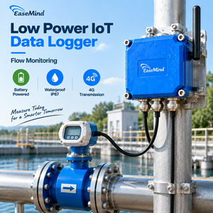 Sensor de Flujo de Efecto Hall para Tuberías con Bajo Consumo de Energía, Registro de Datos 4G, Monitoreo en Tiempo Real RS485 Modbus - Product Image 1