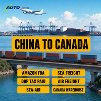Transitaires internationaux les moins chers, agent d'expédition de la Chine au Canada, expédition DDP au Canada