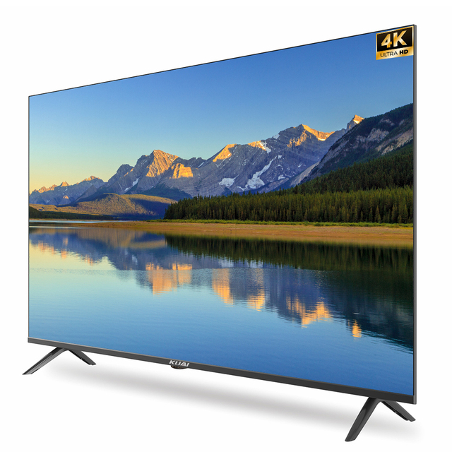 55 65 Inch Smart TV 4K Ultra HD LED TV Android WiFi HDMI Port USB Port VESA Wall Mount Slim Bezel Hotel Hospitality TV OEM ODM
