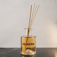 Bouteille diffuseur de parfum en verre cylindrique 150ml 200ml 250ml, emballage pour parfum