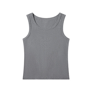 เสื้อกล้ามผู้หญิงแขนกุดวินเทจ2025 - Product Image 1