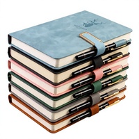 Vente Chaude Cahier Personnalisable A5 en Cuir PU, Journal Relié, Cadeau Promotionnel pour Journal Scolaire