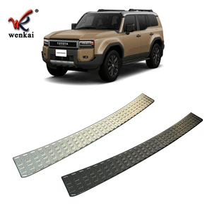 Accesorios <span class=keywords><strong>Protector</strong></span> de Parachoques Trasero de Acero Inoxidable, Placa de Pie, <span class=keywords><strong>Protector</strong></span> de Parachoques Trasero de <span class=keywords><strong>Maletero</strong></span> para <span class=keywords><strong>Toyota</strong></span> <span class=keywords><strong>Land</strong></span> Criuser Prado 2024 - Product Image 1