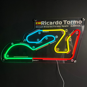 Ricardo tormo mạch tùy chỉnh Neon dẫn đăng người đàn ông hang động đua trang trí nội thất với quảng cáo Cách sử dụng - Product Image 1