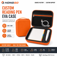 Étui de protection multifonctionnel en EVA étanche et antichoc avec fermeture éclair pour stylo de lecture électronique – Idéal pour les appareils d'apprentissage en voyage