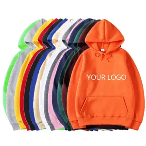 Produsen Murah Banyak Warna Katun Kelas Berat Pria Hoodie Crew Leher Kru Kaus Raglan Olahraga