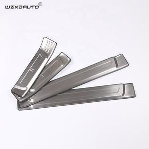 WZXD protecteur de seuil de porte plaque de seuil de porte <span class=keywords><strong>Film</strong></span> plaques de pied de porte pour Geely Coolray Azkarra <span class=keywords><strong>2019</strong></span> 2020 pour Binyue - Product Image 5