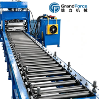 Machine de formage de garde-corps autoroutiers multifonctionnelle automatique à trois poutres haute vitesse, certifiée CE, contrôlée par PLC, avec moteur à roulement