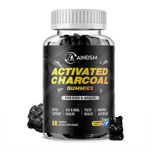 Gummies Détox au Charbon Actif Végétalien pour Adultes – Soutien Individuel Santé et Digestion, Boost Immunitaire Nutritif - Product Image 1