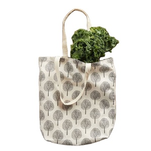 Sac fourre-tout en toile 100 % coton, design haut de gamme, économique, léger et réutilisable pour courses, promotion publicitaire et cadeaux DIY - Product Image 2