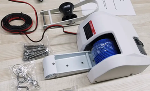 Directo de fábrica <span class=keywords><strong>velero</strong></span> yate barco marino pesca 12V <span class=keywords><strong>cabrestante</strong></span> de ancla eléctrico - Product Image 3