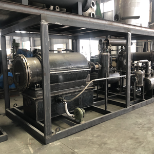 플라스틱 봉투/필름 및 스낵 포장 봉투용 도시 폐기물 연료유 엔진 열분해 장치 스키드 마운트형 미니 플랜트 - Product Image 1