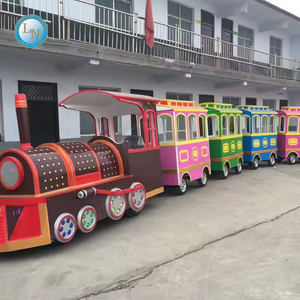 Công Viên Giải Trí Trackless Train Thương Mại Vui Điện Xe Lửa Cho Trẻ Em Và Người Lớn - Product Image 3