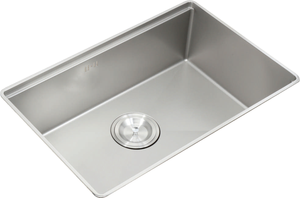 Standard Single Bowl Undermount 304 Stainless Steel <b>Kitchen</b> <b>Sink</b> with Sound Guard — OEM Factory Direct - Product Image 2