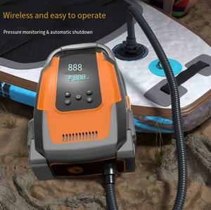Sup Brand <span class=keywords><strong>Paddle</strong></span> Board Pompe à air <span class=keywords><strong>Voiture</strong></span> Version filaire <span class=keywords><strong>Gonfleur</strong></span> de pneu avec fonction de surveillance de la pression des pneus - Product Image 4