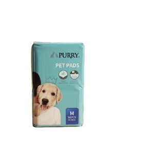 Purry Ingrosso OEM/ODM Tappetini/Pad per Addestramento Animali Domestici in Cotone Ecologico con SAP e Carta Igienica, alla Moda, per Cuccioli 45*60cm, Taglia M - Product Image 1