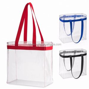 กระเป๋าชายหาดใสกันน้ำแบบพกพา PVC - Product Image 4