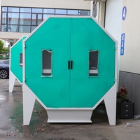 Écran de nettoyage rotatif RongLiang, tamis cylindrique haute précision, pré-épurateur de petits grains, ligne de préparation du riz pour mini-usine