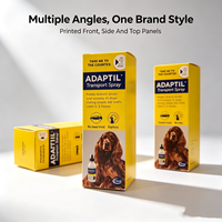Boîtes en papier pour produits pour animaux de compagnie, imprimées avec un logo personnalisé, écologiques, en matériaux recyclés, biodégradables, pour les soins des animaux de compagnie, les produits en spray, les friandises