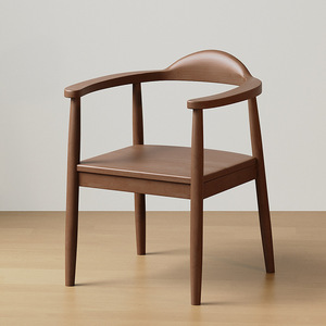 Fauteuil moderne en bois massif - Mobilier personnalisable pour hôtels et maisons, idéal pour <span class=keywords><strong>salle</strong></span> à manger, salon et bureau - Product Image 1