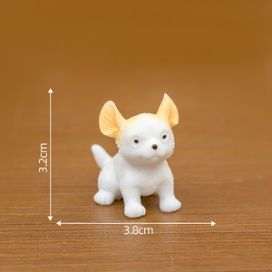 Figuras de Perros de Simulación, Accesorios para Cajas Sorpresa, Adornos Creativos para Micropaisajes, Mini Decoración para Autos con Figuras de Animales Pequeños - Product Image 6