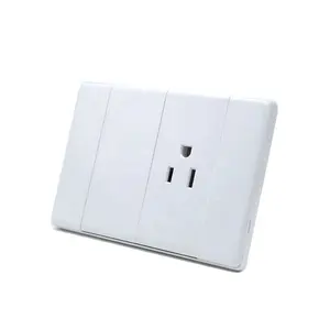 ZA-0010 American-style wall switch with 10A 250V Switches and 15A 127V-250V sockets light home ivory color sockets and switches
