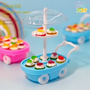 Zhiqu mainan rakitan Gel Mobil TK, kue DIY bentuk campuran permen karet plastik kreatif untuk anak-anak - Product Image 4