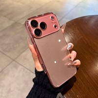 Coque de protection intégrale en verre trempé premium avec protection d'objectif d'appareil photo pour iPhone 17 16 15 14 13 Plus Pro Max