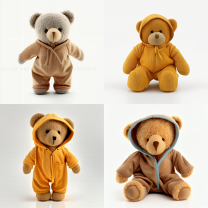 Ours en peluche doux sur mesure 2025, jouet en peluche pour bébé, en nylon et coton PP, fabriqué en Chine, anti-stress - Product Image 3