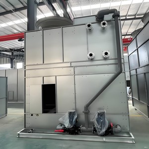 หอทำความเย็นแบบวงปิดสี่เหลี่ยมจัตุรัสอุตสาหกรรมขนาด 100T-600T ทำจากสแตนเลส พร้อมมอเตอร์และปั๊ม ประสิทธิภาพสูง ตอบโจทย์ความต้องการอุตสาหกรรม - Product Image 1