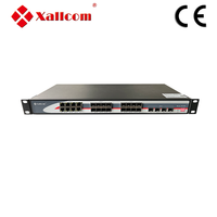 Switch Ethernet Industrial No Administrado de 20GE SFP Fibra y 8GE RJ45, Montaje en Rack IP40, Amplio Voltaje 85-264VAC/120-370VDC