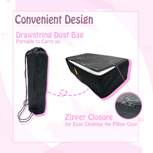 Logotipo bordado, almohadas de 2 capas para rellenar glúteos, almohada BBL de espuma viscoelástica después de la cirugía para glúteos, almohadas brasileñas con bolsa de transporte - Product Image 4