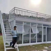 Fabricant de maisons modulaires détachables, maisons préfabriquées portables, maisons miniatures à montage rapide