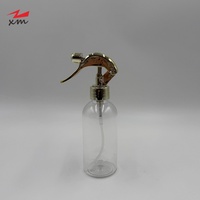 Pulvérisateur à gâchette en plastique plaqué or, distributeur d'eau, atomiseur, flacon pulvérisateur miniature de 200 ml