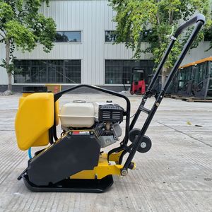 Compacteur vibrant à plaques de 160 kg et 270 kg à moteur puissant, avec moteur de 9 CV, <span class=keywords><strong>mini</strong></span> compacteur de terre à poussée manuelle - Product Image 2