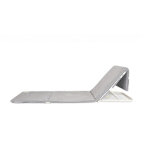 Chaise longue de plage pliable et portable haut de gamme avec logo, rembourrée, légère, à rayures, avec support dorsal pour piscine et tapis de sol